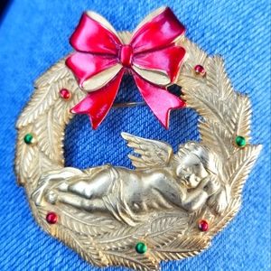 Vintage JJ Brooch